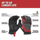 Milwaukee 48-22-8733 Demolition Gloves, X-Large